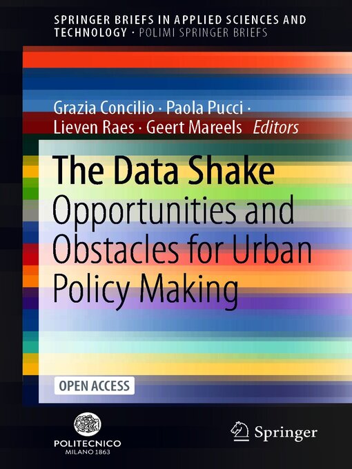 Title details for The Data Shake by Grazia Concilio - Available